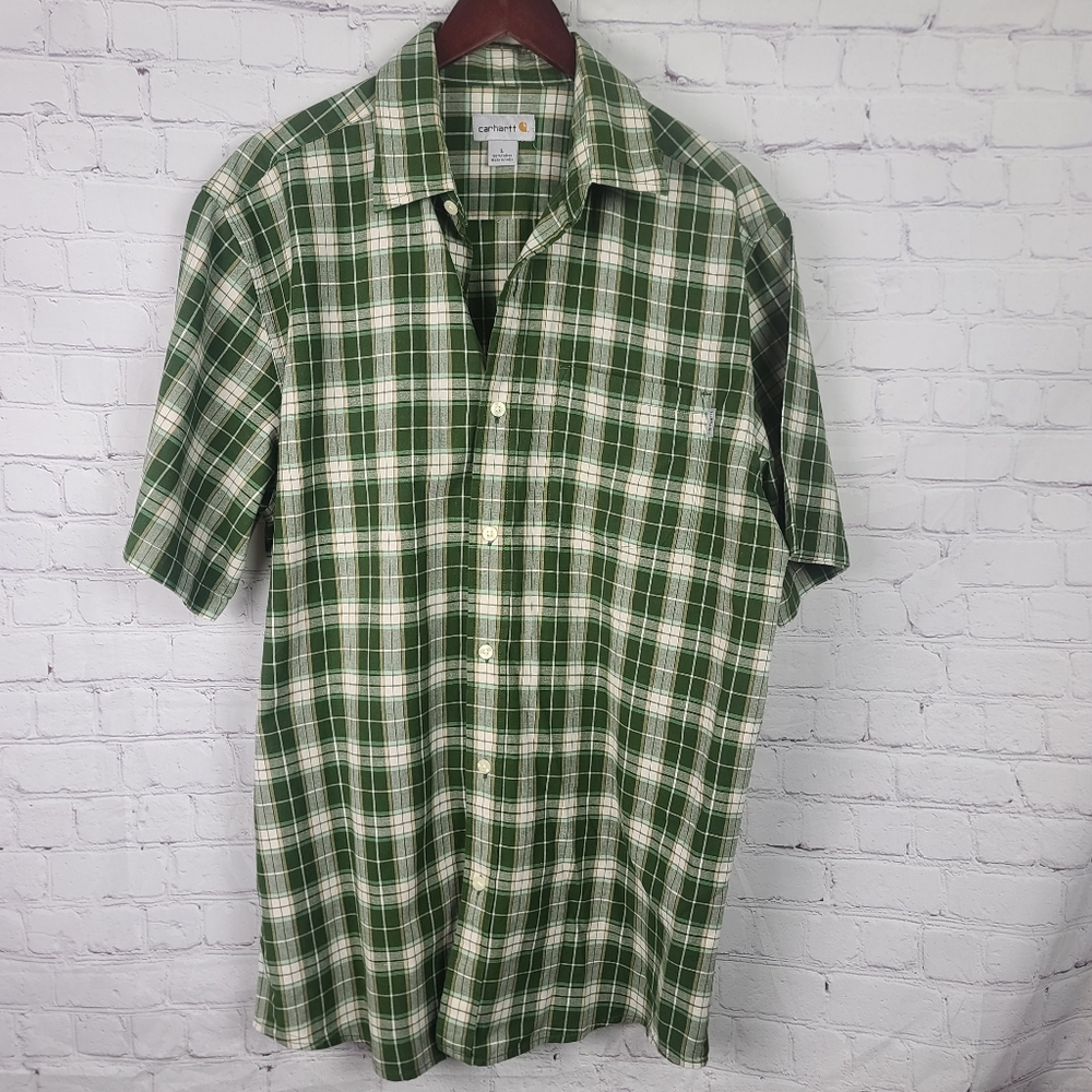 Carhartt Shirt sleeved casual button down. M Reg L.